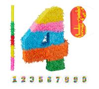 Relaxdays ensemble de 3 pinatas numéro 4