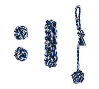 Relaxdays Ensemble de 4 jouets pour votre chien