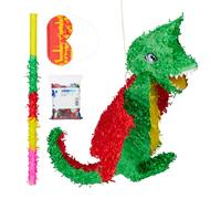 Relaxdays ensemble de 4 pièces pinata dragon