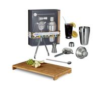 Relaxdays ensemble de bar 6 pièces