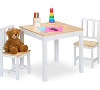 relaxdays Ensemble de sièges pour enfants 3 pièces