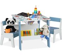 relaxdays Ensemble de sièges pour enfants avec 2 chaises