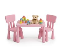 Relaxdays Ensemble table et chaises, 3 pièces