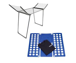 Relaxdays ensemble ménage 2 pièces