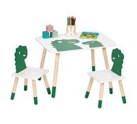 Relaxdays Ensemble sièges enfants « Dinosaures »
