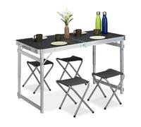 Relaxdays Ensemble table de camping