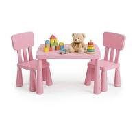 Relaxdays Ensemble table et chaises, 3 pièces