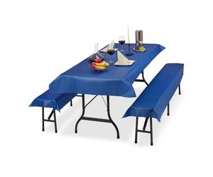 Relaxdays Ensemble tente à bière 3 pièces