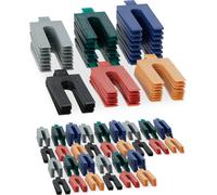 relaxdays Entretoises en plastique, set de 288 pièces