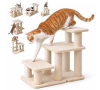 Relaxdays Escalier pour chat réglable, 3 marches