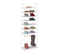 relaxdays Étagère à chaussures avec 8 niveaux