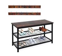 Relaxdays Étagère à chaussures et rangement