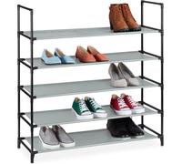 relaxdays Étagère à chaussures système d'enfichage XL