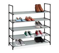 relaxdays Étagère à chaussures système d'enfichage XL