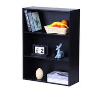 Relaxdays Étagère à livres, plateaux réglables