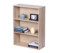 Relaxdays Étagère à livres, plateaux réglables