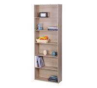 Relaxdays Étagère à livres, plateaux réglables