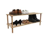 Relaxdays Étagère chaussures bambou