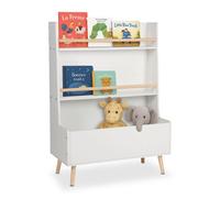 Relaxdays Étagère enfant pour livres et jouets