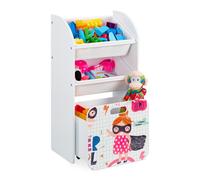 Relaxdays Étagère étroite pour enfants