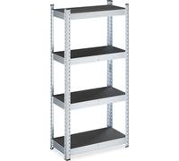 relaxdays Étagère galvanisée pour charges lourdes 120x60x30 cm
