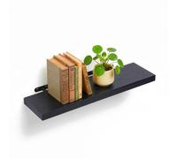 Relaxdays Étagère murale avec support métal