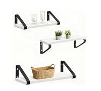 Relaxdays Étagère murale, lot 3 tailles