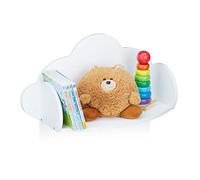 Relaxdays Etagère murale Wolke chambre d'enfants