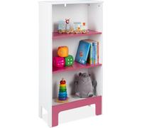 relaxdays Étagère pour enfants avec 3 compartiments