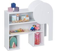relaxdays Étagère pour enfants Eléphant