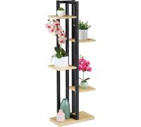 relaxdays Étagère pour plantes avec 5 étagères