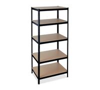 Relaxdays Étagère solide 1325 kg noire