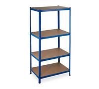 Relaxdays Etagère solide180x90x45 cm bleu