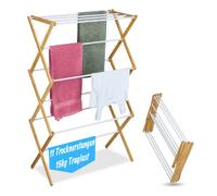 Relaxdays Étendoir à linge pliable