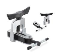 Relaxdays Evaseur universel, tuyaux de 4,7 à 16 mm (3/16-5/8); conduits de cuivre et d’aluminium; argenté/noir