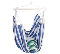 relaxdays Fauteuil suspendu avec bandes