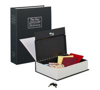 Relaxdays Faux livre coffre fort
