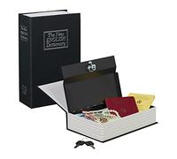 Relaxdays Faux livre coffre fort livre de poche