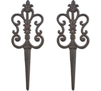 relaxdays Fiches de jardin antiques, lot de 2