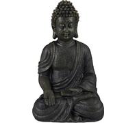 relaxdays Figure de bouddha assis 18cm