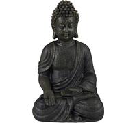 relaxdays Figure de bouddha assis 30 cm