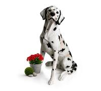 Relaxdays Figurine chien XXL en résine jardin
