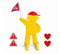 Relaxdays Figurine d'avertissement enfant