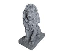 Relaxdays Figurine de lion de jardin