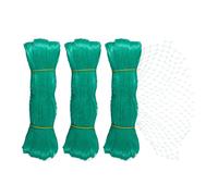 Relaxdays Filet Anti-Oiseaux, Lot de 3, Protection Jardin, Arbres, 5 x 4 m, Mailles Fines, 20x20 mm, Vert