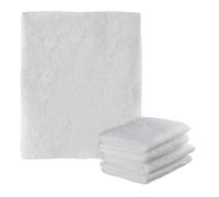 Relaxdays Filtre hotte cuisine, lot de 5, à découper, anti-graisse, non-tissé, 47 x 59 cm, blanc