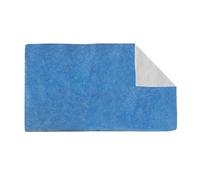 Relaxdays Filtre Universel pour hotte, 2 m, Non-tissé découpable, Polyester, Blanc/Bleu