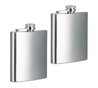 Relaxdays Flasque en lot de 2