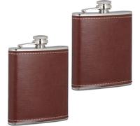 relaxdays Flasque, set de 2