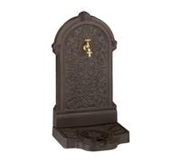 Fontaine extérieure de Jardin,Design nostalgique,avec Robinet,à Poser,Marron